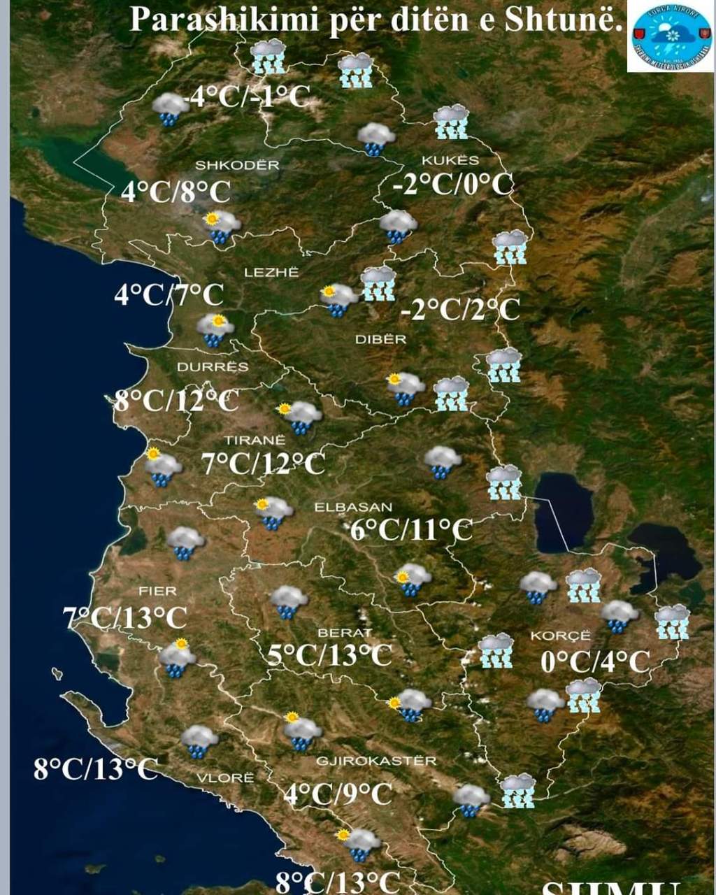 Fundjava vjen me borë për veriun dhe&nbsp;juglindjen