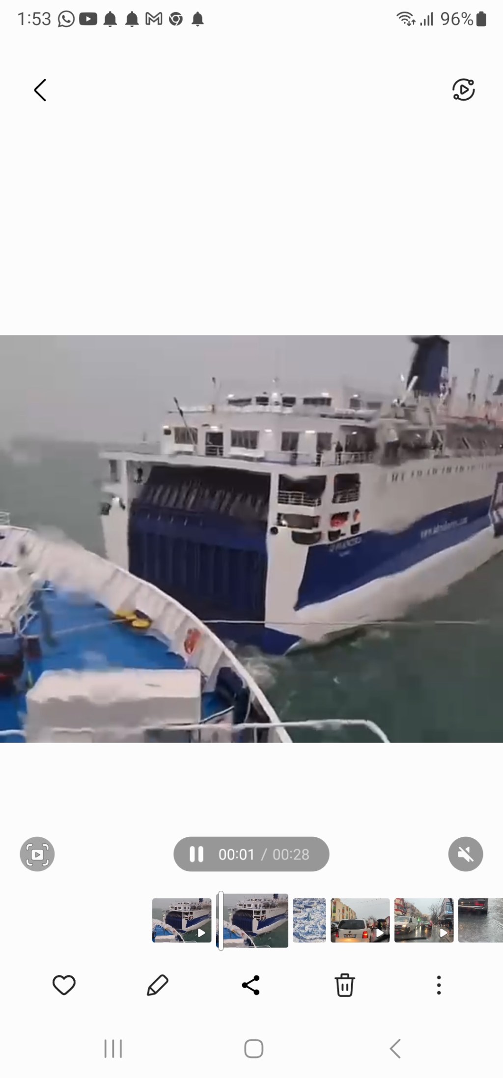 Përplasen dy tragete,fundoset anija e peshkimit nga moti i keq,ja ku ka&nbsp;ndodhur