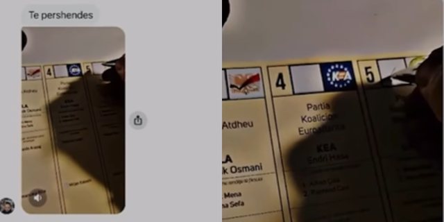 Vota e diasporës/ Emigranti shqiptar “fakton” me video votimin për PS-së, shkel ligjin e Kodit&nbsp;Zgjedhor