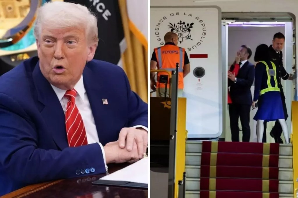 Këshillë interesante martesore nga Trump për Macron pasi gruaja e tij e qëlloi me shuplakë: Mbaje derën&nbsp;mbyllur