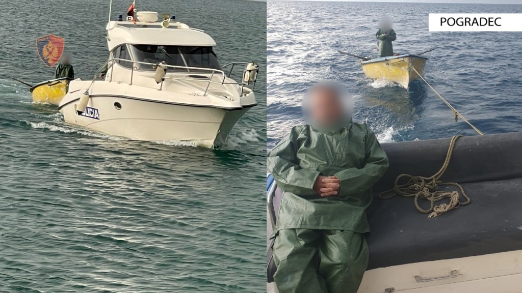 Po mbyteshin: Shpëtohen në liqenin e Pogradecit peshkatarët,babë e&nbsp;bir